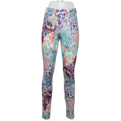 Leggings (Flerfarvet) fra Basbleu Elastan, Polyester