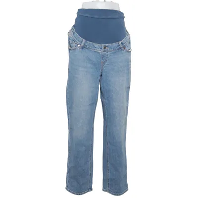 Vente jeans (Blå) fra H&M Mama Bomuld, Elastan, Polyester