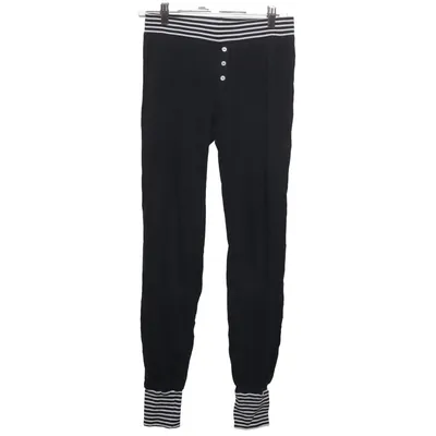 Pyjamahose (Schwarz, Weiß) von Girls Baumwolle, Elasthan