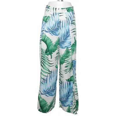 Pantalon patte d'éléphant (Blanc, Bleu, Vert) de Sweet Girl Polyester