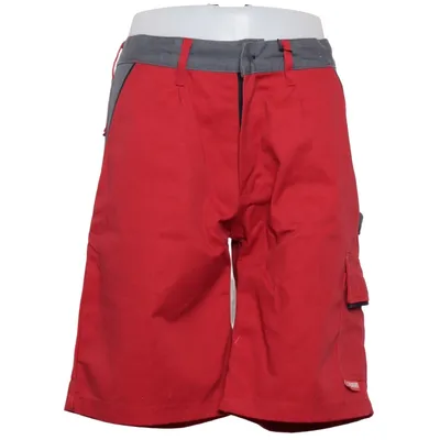 Short de travail (Rouge, Gris) de Planam Coton, Polyester