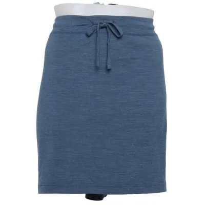 Rok (Blauw) van Super.Natural Merinowol, Polyester, Elastaan
