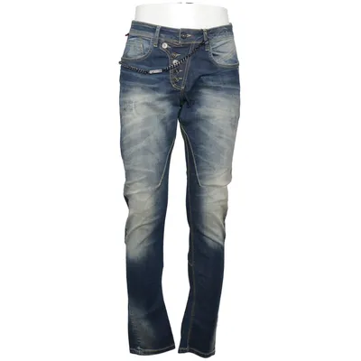 Jeans (Blue) from Cipo & Baxx Cotton, Elastane, Polyester