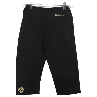 Compressieshorts (Zwart, Geel) van Vitalmaxx Polyamide, Polyester