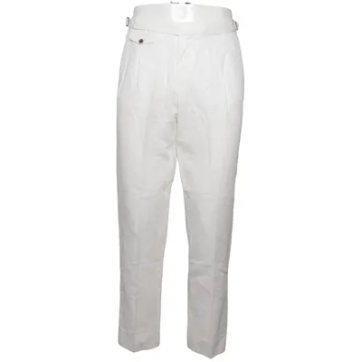 Pantalon de costume (Blanc) de Suitsupply Coton, Lin