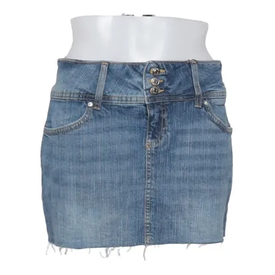 Spijkerrok (Blauw) van Bershka Katoen, Elastaan