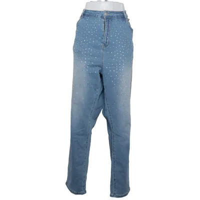 Spijkerbroek (Blauw) van Shein Curve Katoen, Elastaan, Lyocell, Polyester, Viscose