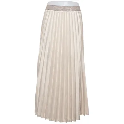 Maxi nederdel (Beige) fra Lens Polyester