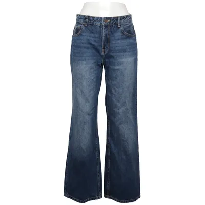 Spijkerbroek (Blauw) van Bershka Katoen