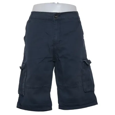 Cargo Shorts (Blau) von Alessandro Salvarini Baumwolle