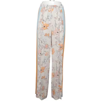 Pantalon (Blanc, Multicolore) de Marc Cain Soie