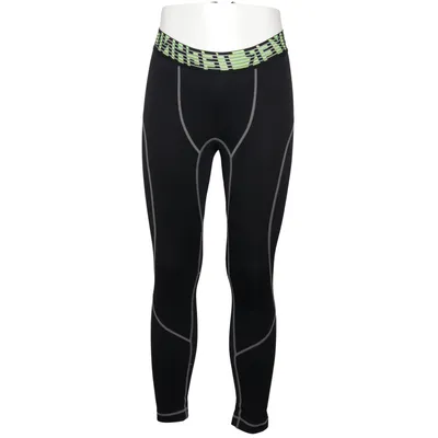 Base layer pants (Black, Green) from Workout Elastane, Polyester