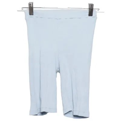 Hotpants (Blauw) van Knowledge Cotton Apparel Elastaan, Organisch katoen