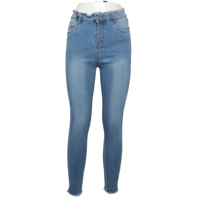 Jeans (Blå) från Miss Queen Bomull, Elastan, Polyester, Viskos