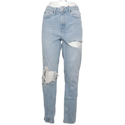 Spijkerbroek (Blauw) van Topshop Katoen, Polyester