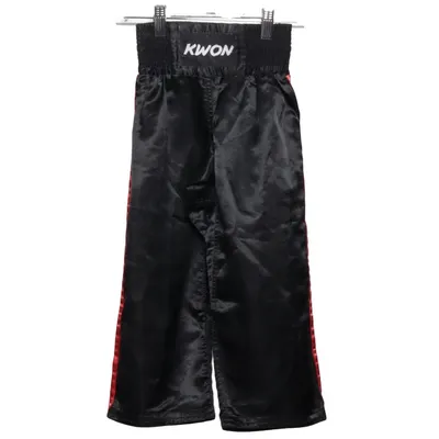 Kampsportsbukser (Sort, Rød) fra Kwon Polyester
