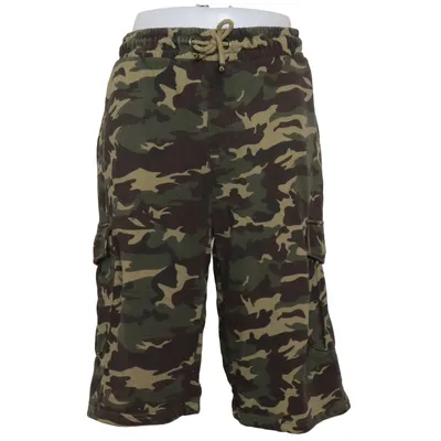 Cargoshorts (Grøn, Brun, Beige) fra Def Bomuld, Polyester