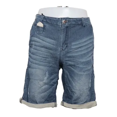 Denim shorts (Blauw) van Poolman Katoen