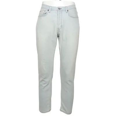Jean (River) de Acne Studios Blå Konst Coton, Élasthane