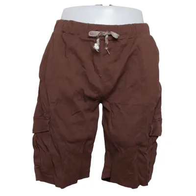 Cargo shorts (Brown) from Yida Cotton, Elastane
