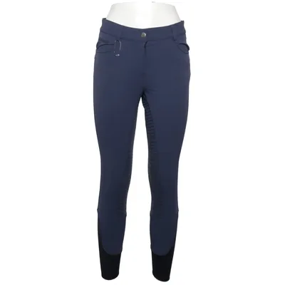 Pantalon d'équitation (Bleu, Noir) de Loesdau Élasthane, Polyamide, Polyester