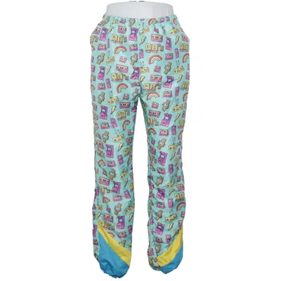 Pants (Blue, Multicolored) from Deiters Polyester