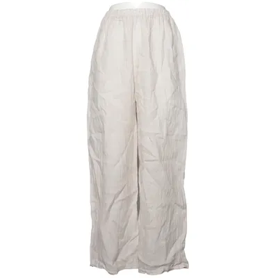 Pantalon patte d'éléphant (Beige) de Artigli Lin