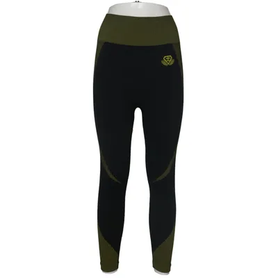 Træningsleggings (Sort, Grøn) fra Engineered Life Elastan, Polyamid, Polyester