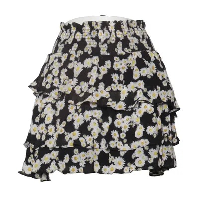 Jupe (Noir, Blanc, Jaune) de The Kooples Sport Viscose