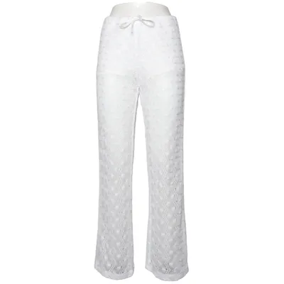 Palazzo pants (White) from Divided by H&M Polyester, Cotton