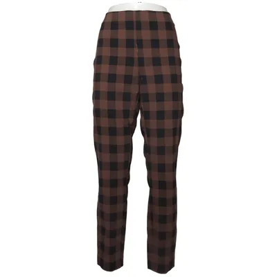 Pants (Brown, Black) from Women Essentials by Tchibo Elastane, Polyamide, Viscose