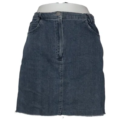 Jeanskjol (Blå) från Hammer Bomull, Elastan