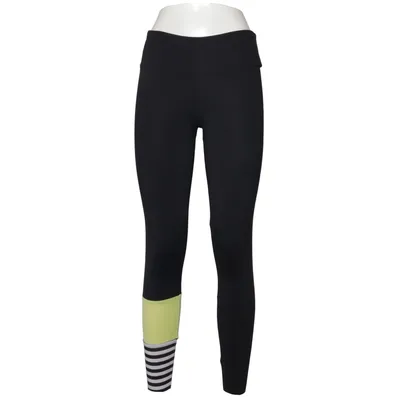 Sports tights (Black, Yellow, White) from Hey Honey Elastane, Polyamide