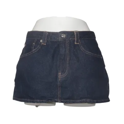 Jupe en jean (Bleu) de Stradivarius Coton, Élasthane
