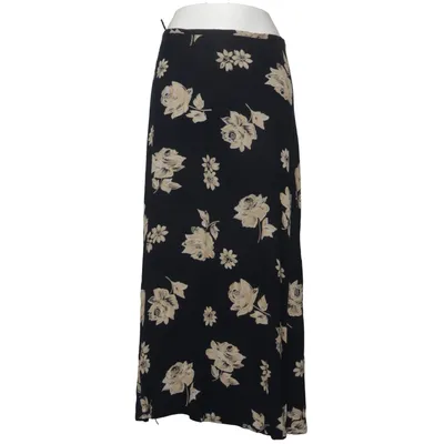 Långkjol (Blå, Beige) från Woman Collection H&M Viskos