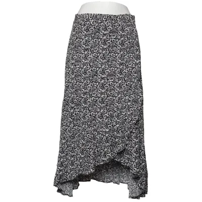 Wrap skirt (Black, White) from Edited Viscose