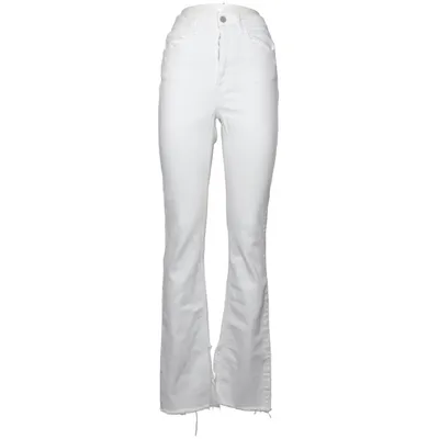 Jean (Blanc) de Zara Denim Coton, Élasthane