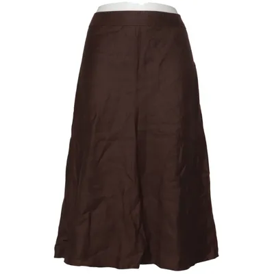 Jupe (Marron) de Marco Pecci Acétate, Lin