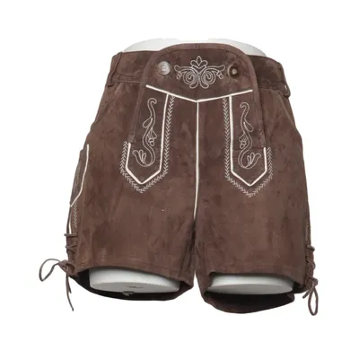 Lederhosen (Brun) fra Waldschütz Læder, Polyester