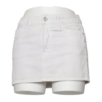 Jupe en jean (Gris) de Diesel Black Gold Coton