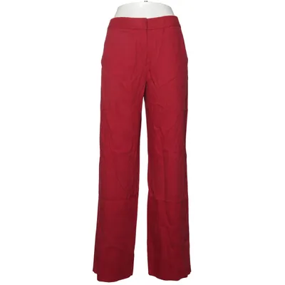 Hose (Rot) von Zara Baumwolle, Viskose