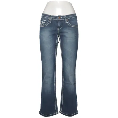 Spijkerbroek (Blauw) van True Religion Katoen
