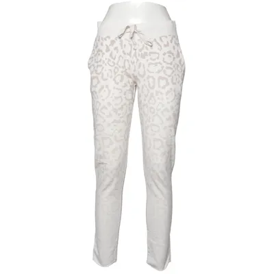 Jogginghose (Weiß, Beige) von Juvia Baumwolle, Polyester