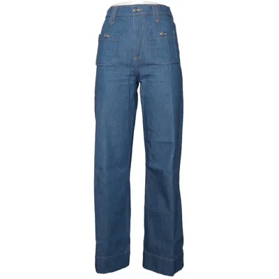 Jeans (Jeanclaudette) from Claudie Pierlot Cotton, Leather
