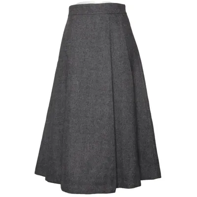 Kjol (Grå) från Zara Polyamid, Polyester, Viskos