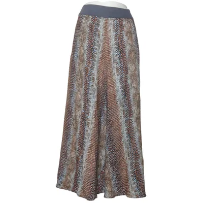 Jupe longue (Bleu, Marron, Multicolore) de MKT Studio Viscose