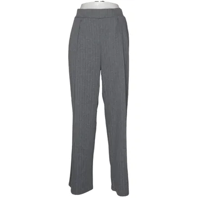 Kostymbyxor (Grå) från H&M Bomull, Elastan, Polyester