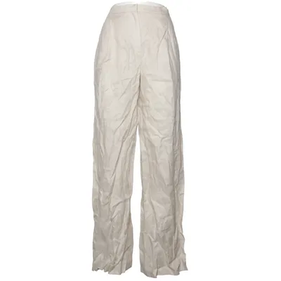 Palazzobyxor (Beige) från Mango Bomull, Linne, Polyester