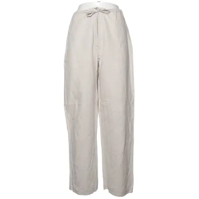 Pants (Beige) from Seal Cotton, Linen