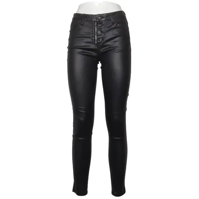 Pantalon (Noir) de Hand Work Denim Coton, Élasthane, Polyester